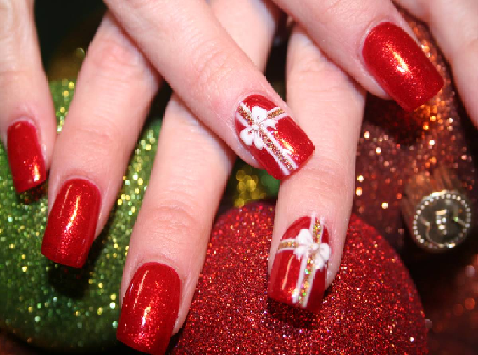 Nail designs for Christmas