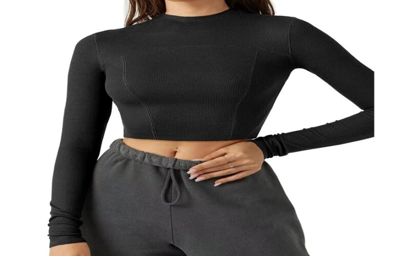 seamless workout tops