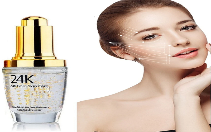 24k gold serum
