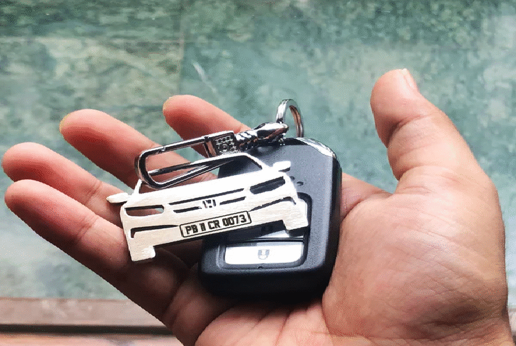 car keychain customized